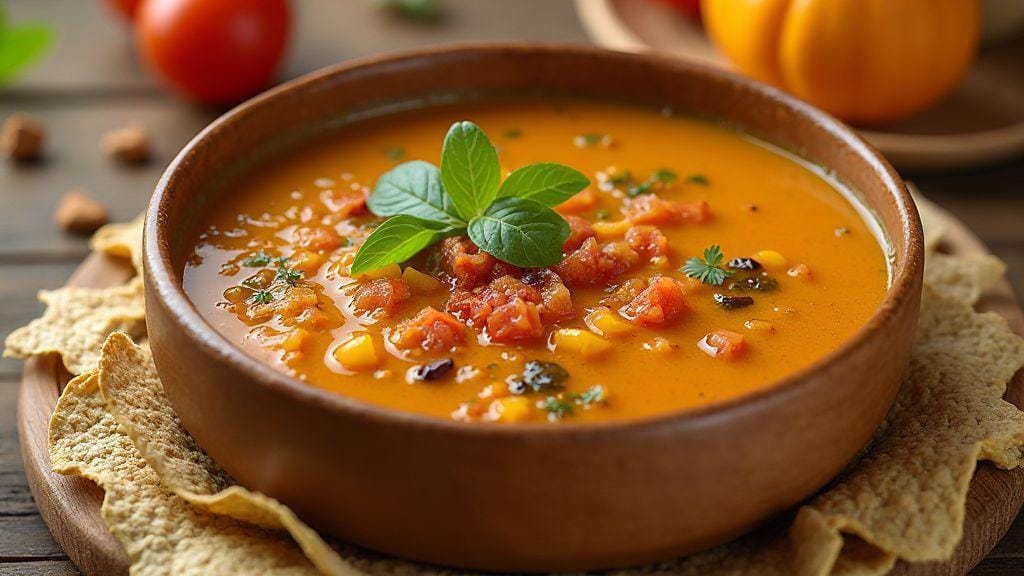 Sopa Fit Rápida de Legumes sabor incrível com textura cremosa e preparo descomplicado em panela única