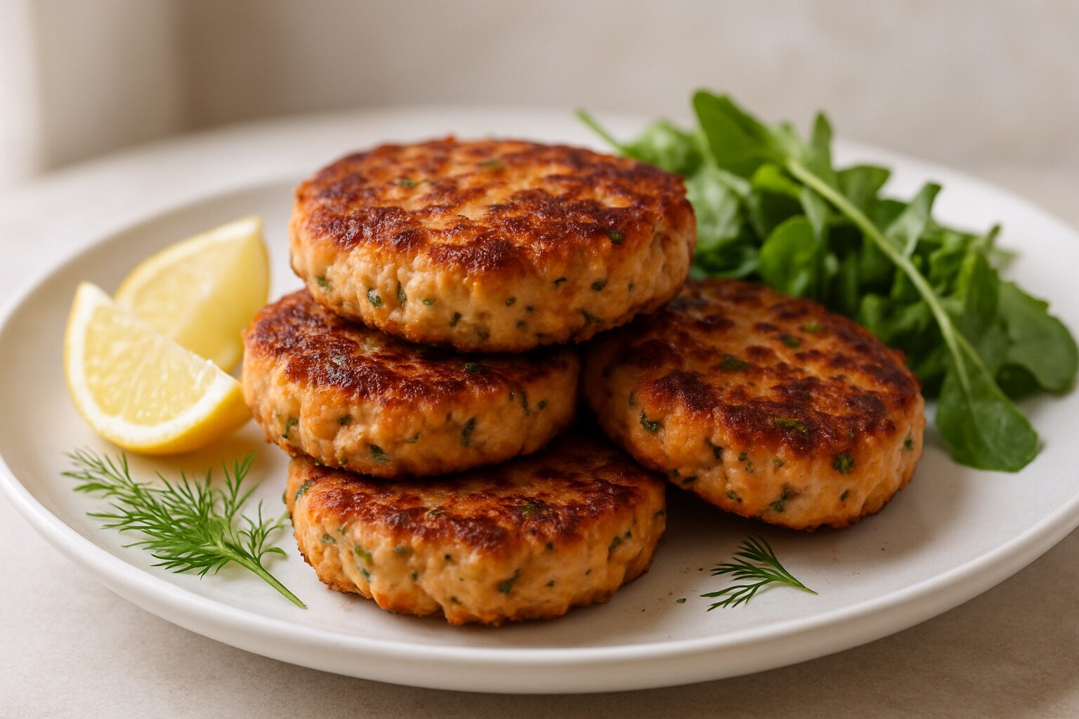 Hambúrguer de Salmão Caseiro